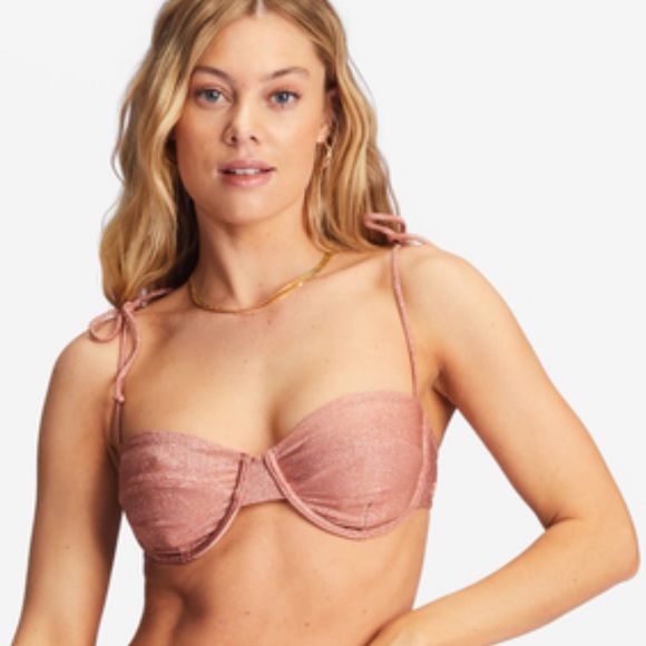 🫧🫧 BILLABONG 🫧🫧 Starry Eyes Underwire Bikini Swim Top - Picture 3 of 12